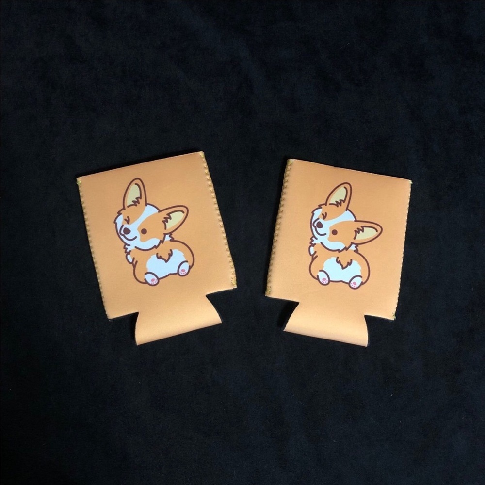 Brand new Corgi Dog Koozies